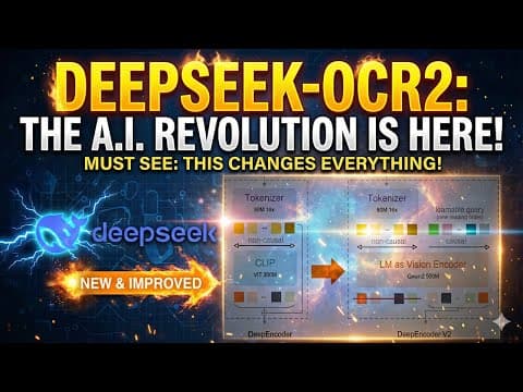 DeepSeek OCR 2 — A Tiny 3B Model Beating the Best 🤯