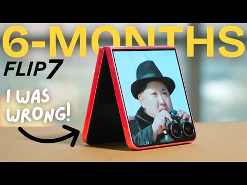 Z FLIP 7: LONG TERM REVIEW! (6 MONTHS LATER!)