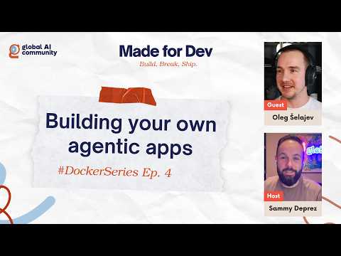 Building Your Own Agentic Apps  | Made for Dev Show Ep. 4