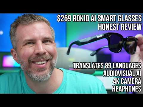 Smart Glasses for Less than $300 - Rokid AI Glasses Style Honest Review