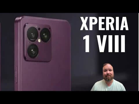Sony Xperia 1 VIII FIRST LOOK! I Have Concerns...