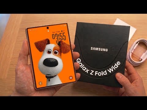 Samsung Galaxy Z Fold 8 Wide - AWESOME!