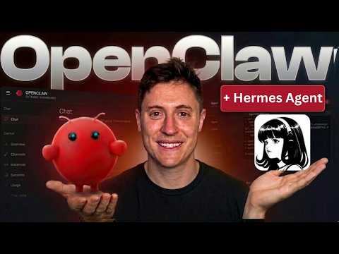 You NEED to set up a multi agent team with OpenClaw and Hermes