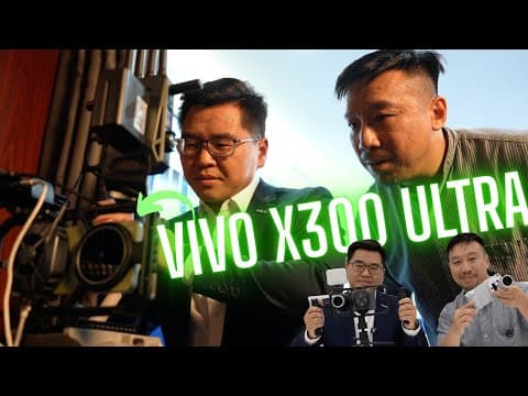 Talking X300 Ultra with vivo Camera Boss!