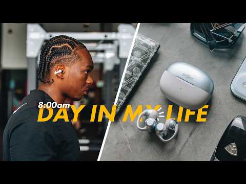 A Day In My Life Living With The Shokz OpenDots 2 (Gym + Work)