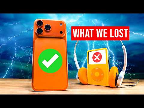 What the iPhone took away from us...