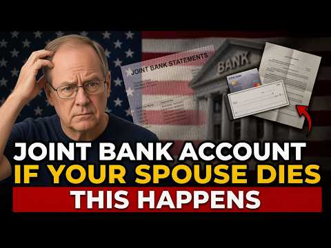 If Your Spouse Dies, THIS Happens to Your Joint Bank Account
