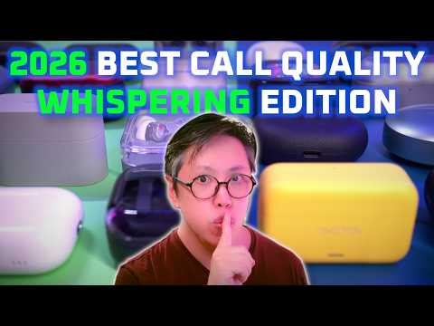 2026 BEST Call Quality Earbuds for talking softly 🤫 (Noisy Restaurant)