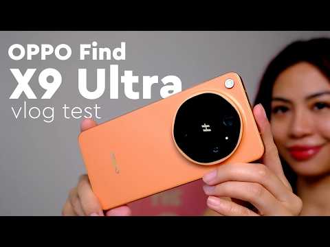 OPPO Find X9 Ultra Real-World Camera Vlog Test (4K Vlog)