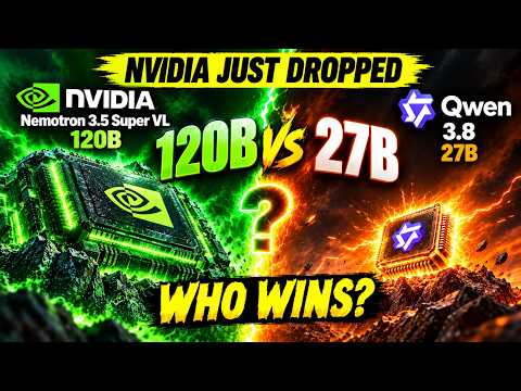 NVIDIA JUST DROPPED Nemotron 3.5 Super VL… Can Qwen 27B Beat It?