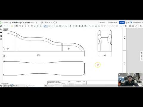 CO2 Dragster CAD   Video 3: Completing Design and Drafting