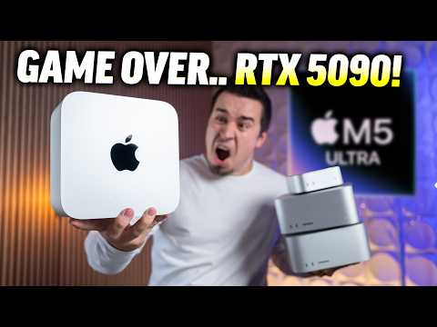 Apple's M5 Ultra just KILLED Nvidia!
