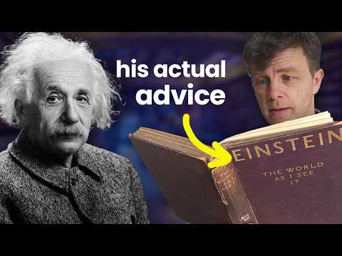 I found Einstein's Advice on How to Learn