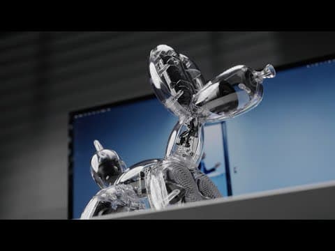 The $750 Jeff Koons x Lexon Design Balloon Dog Speaker!