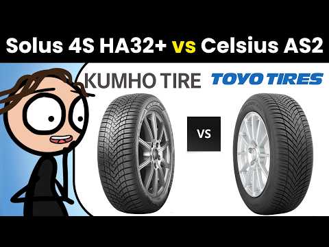 Kumho Solus 4S HA32+ vs Toyo Celsius AS2 (Comparison and Review)