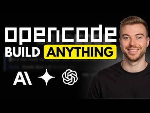 Master Opencode in 20 Min! (Claude, Gemini & More)