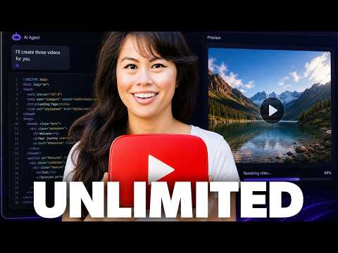 Claude Makes Unlimited Videos (Hyperframes Tutorial)