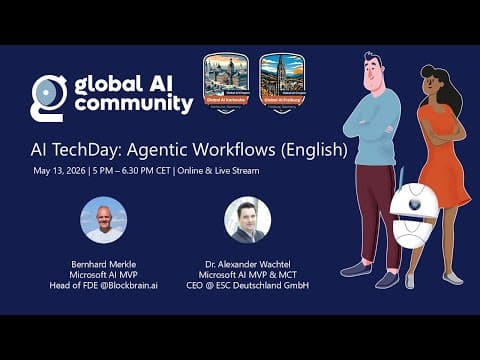 AI TechDay: Agentic Workflows