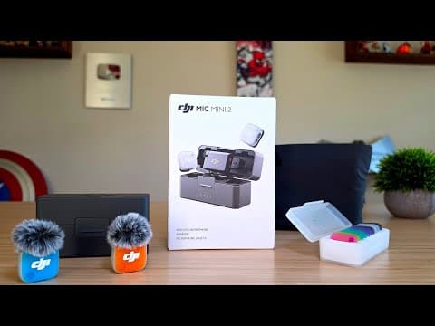DJI Mic Mini 2... What's In The Box???