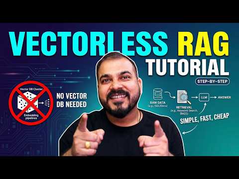 Vectorless RAG Tutorial With PageIndex-No VectorDB And Chunking Required