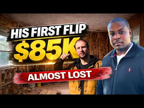 He Was About to Lose $85,000 on His First Flip