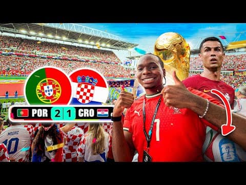 My First FIFA World Cup Match… Then I Caught the Match Ball!