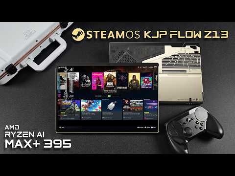 I Turned the Most Powerful Tablet into a Steam OS Tablet! (Flow Z13 KJP)