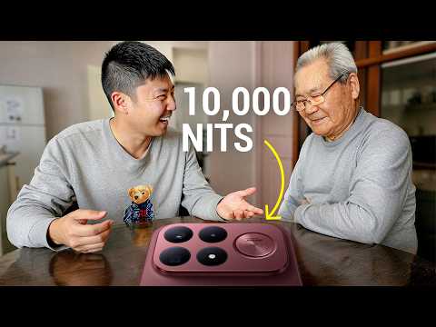 POCO F9 Ultra is overkill so I gave it to my 97 year old grandpa