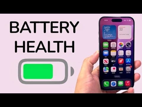 How To Check Battery Health On iPhone?