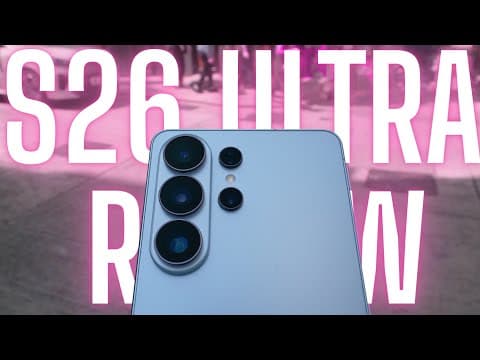 Samsung S26 Ultra Review: Jack of All Trades, Master of...