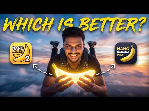 Nano Banana Pro vs Nano Banana 2 (What's ACTUALLY Better?)