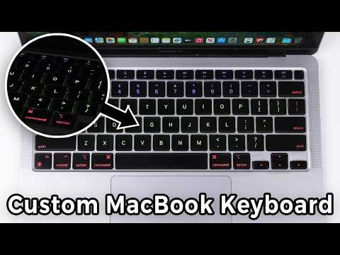 Adding RGB to an Apple Silicon MacBook Keyboard