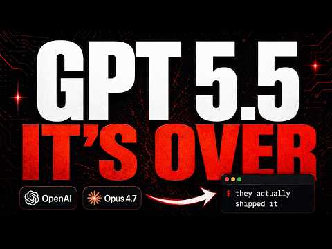OPENAI COOKED? GPT 5.5 JUST DROPPED (ChatGPT's Mythos)