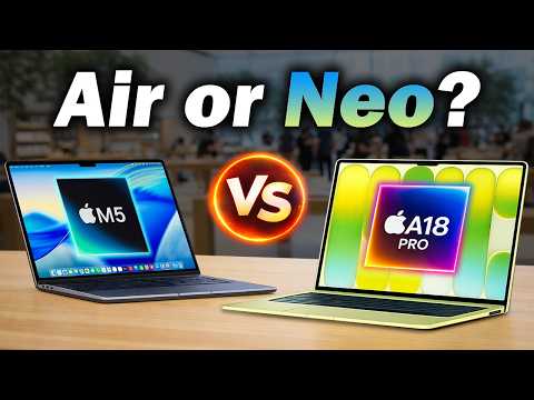 MacBook Neo vs Air M5: Specs, Price & Which One to Get?