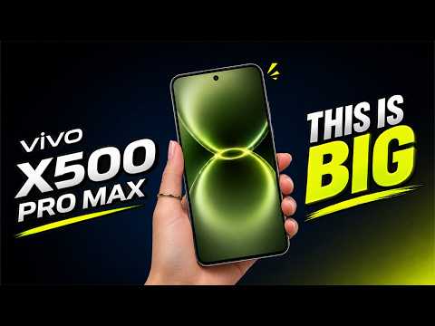 Vivo X500 Pro Max Just Got Very Interesting