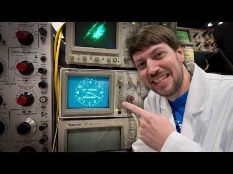 I found an atomic clock at the world's largest vintage computer show