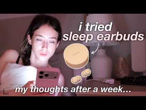 Sleep Earbuds Review *side sleeper friendly* | Fitnexa SomniPods 3