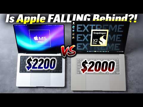 M5 Pro vs X2 Elite Extreme - Hey Apple.. WAKE UP!
