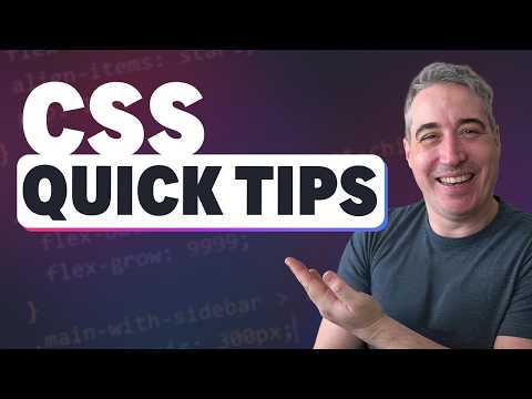 More CSS quick tips