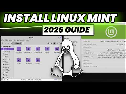 How to Install Linux Mint on ANY PC or Laptop (2026 Complete Guide)
