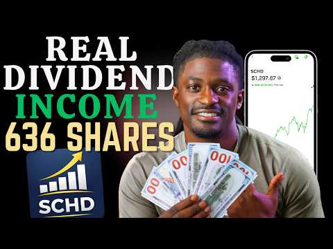 I Own 636 Shares of SCHD ‼️ Here's My Q1 2026Dividend Paycheck