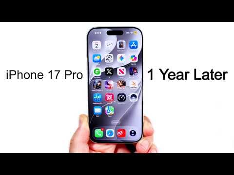 iPhone 17 Pro - 1 Year Later Review