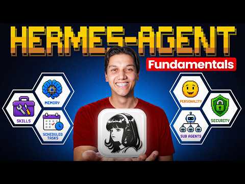 Every Hermes Agent Concept Explained for Normal People (AI Agents)
