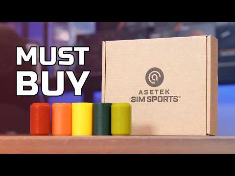 Asetek SimSports Elastomer Kit TESTED - Load Cell Brake Pedal Insert Comparison