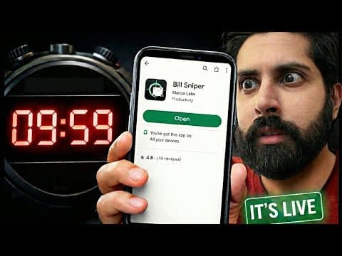 I Built & Launched a Mobile App in 10 Minutes (No Code)