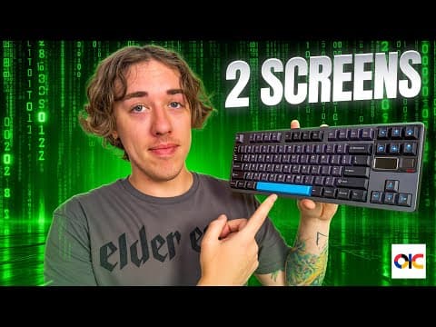 This Keyboard Has 2 Different Screens - Qwertykeys 80 Mk II Review