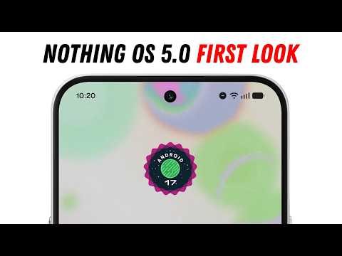 Nothing OS 5.0 First Look 👀 | New UI & Animations 🚀