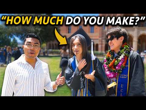 Asking UCLA Grads How Much Money They'll Make!