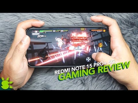 REDMI Note 15 Pro+ 5G Gaming Review