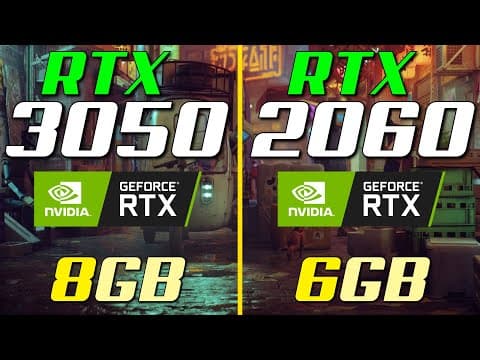 RTX 3050 vs RTX 2060 | 1080p Gaming - in 2022